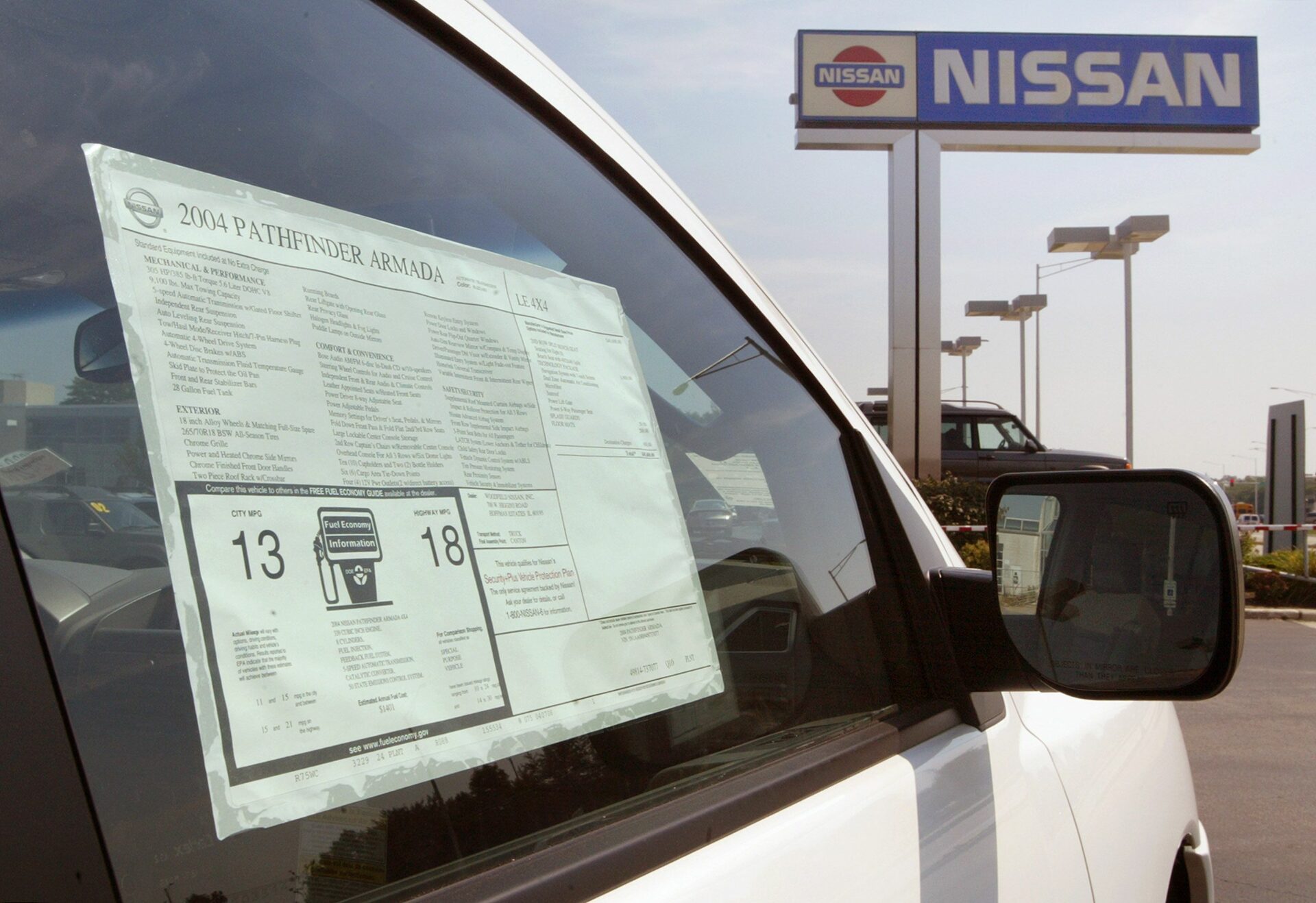 What is a Monroney Vehicle Window Sticker?