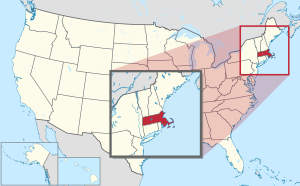 Picture map of Massachusetts