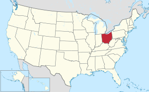 a map of ohio wikipedia