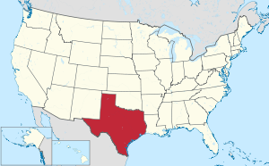 a map of texas