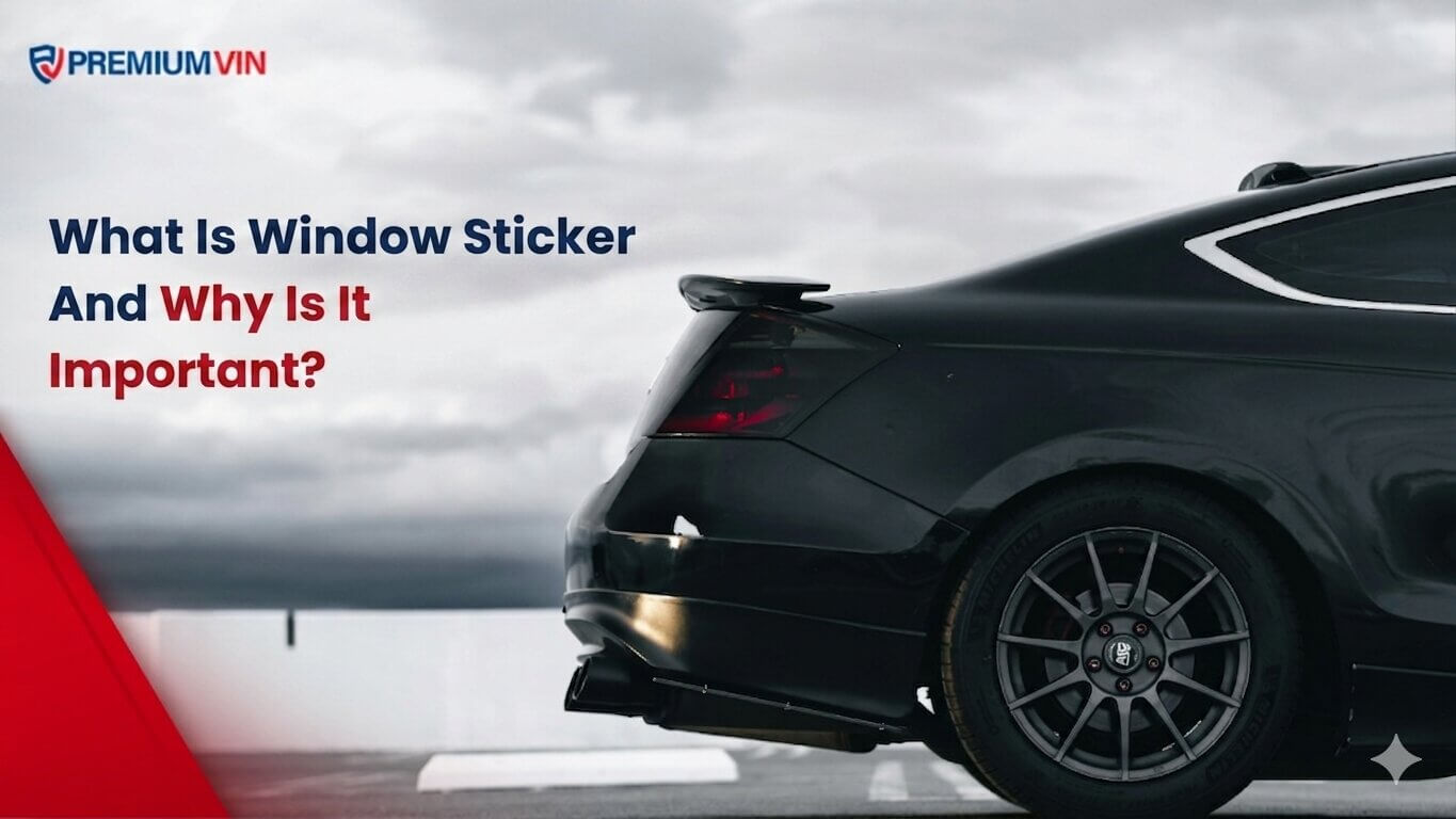 What Is Window Sticker And Why Is It Important?
