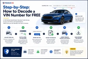 Step-by-Step: How to Decode a VIN Number for FREE