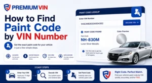 How to Find Paint Code by VIN Number