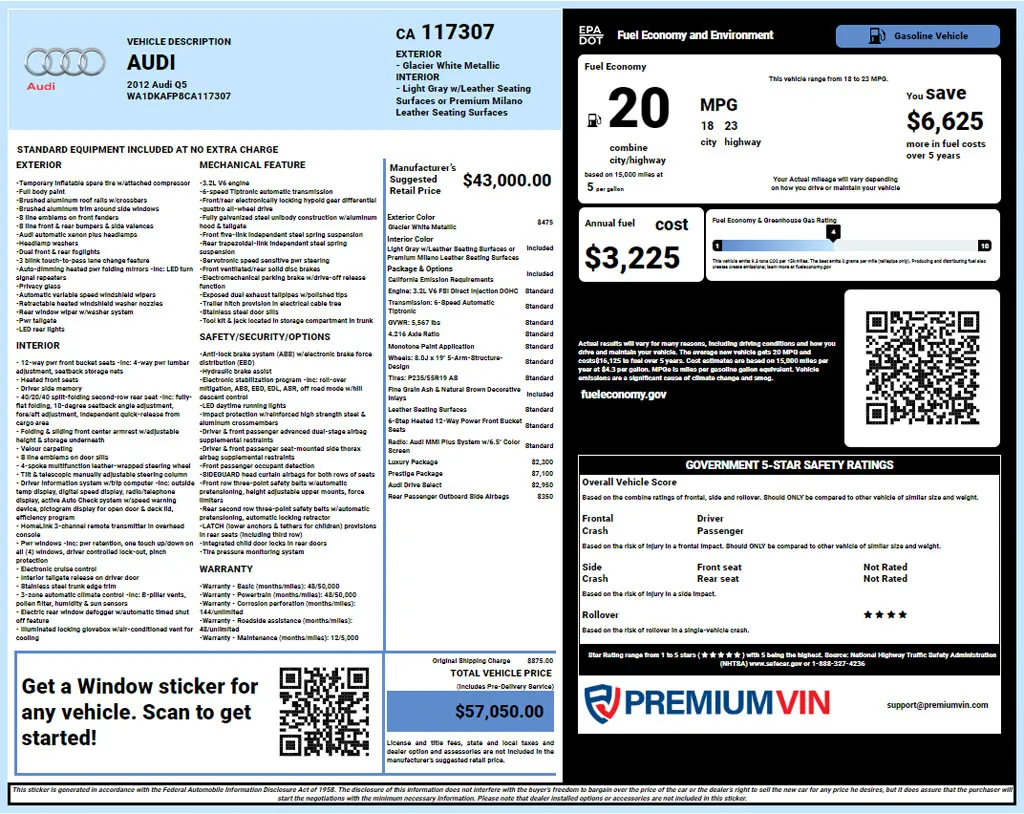 How to Read a Window Sticker: Complete Guide to See Vehicle’s Features & MSRP