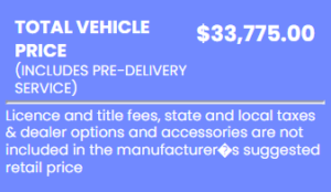 PV Total Vehicle Price