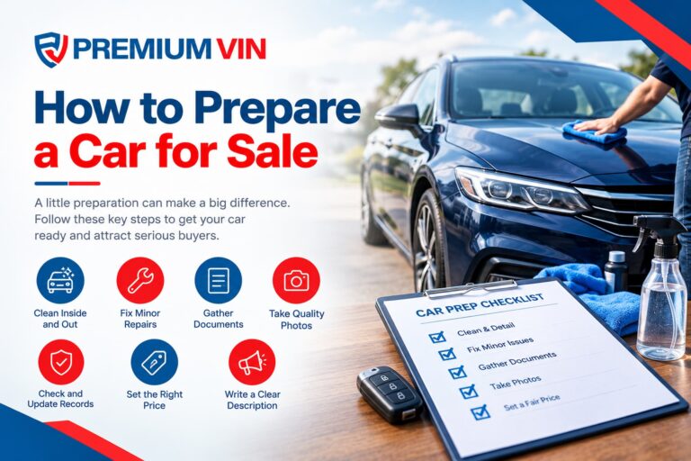 A Complete Guide on How to Prepare a Car for Sale